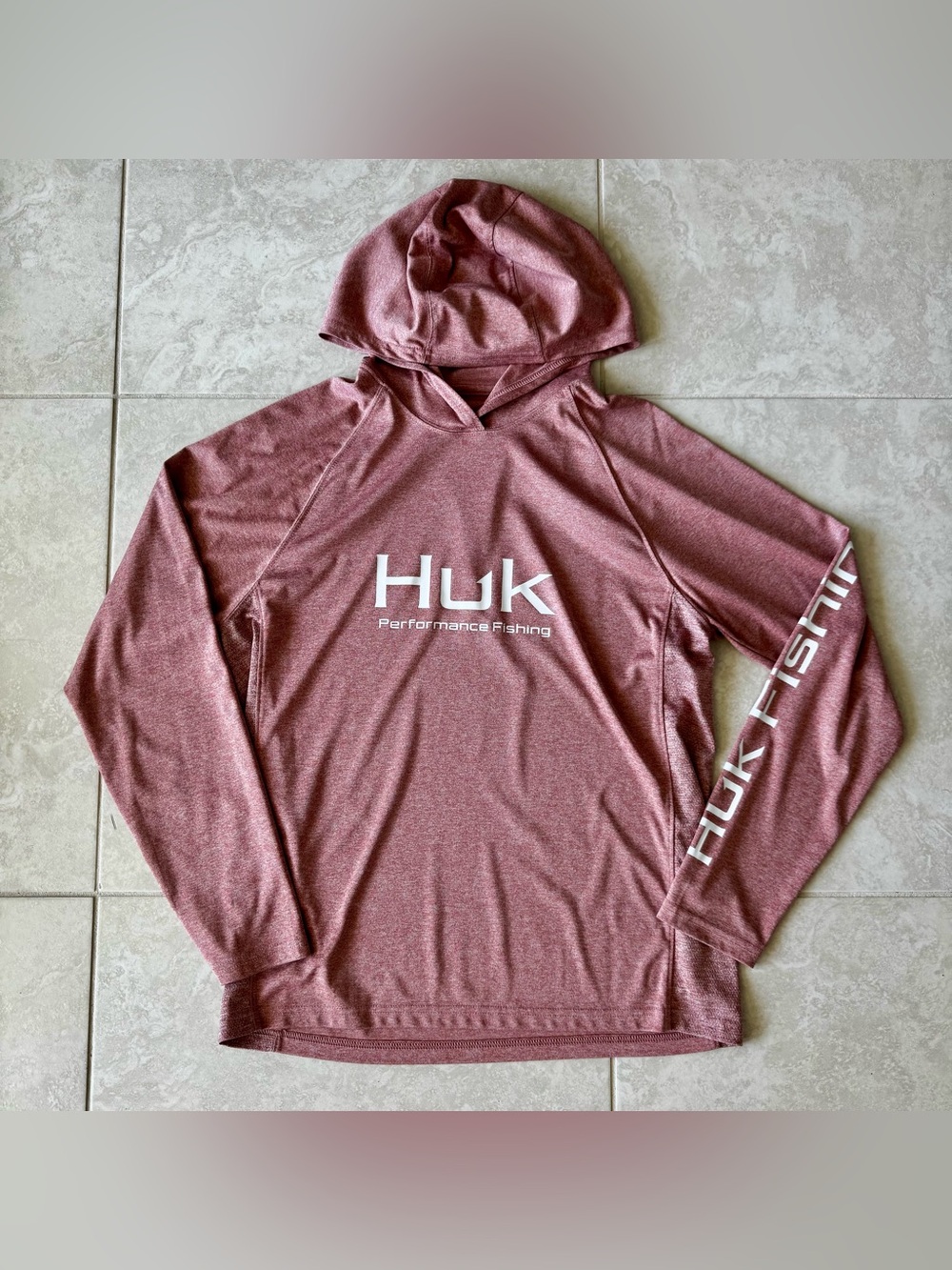 Huk Pursuit Performance LS Hoodie - Picture 5 of 7